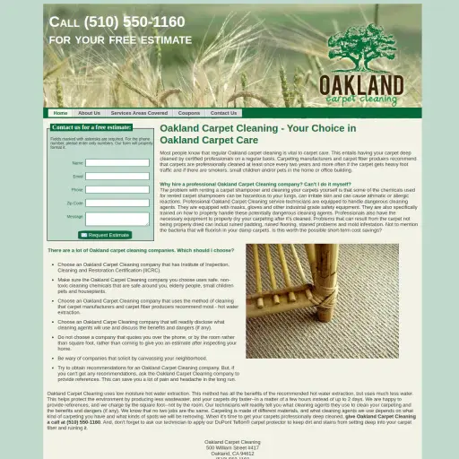 Oakland Carpet Cleaning