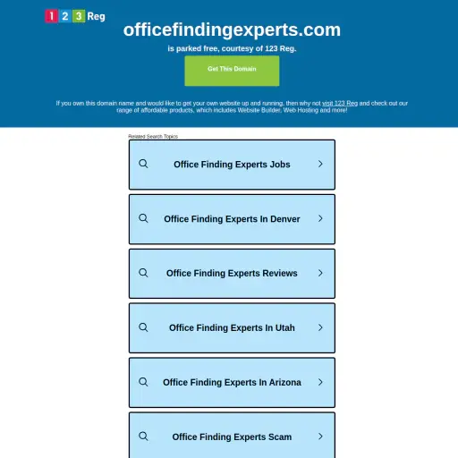 The Office Finding Experts