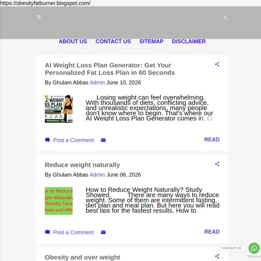 Obesityfatburner Blogspot