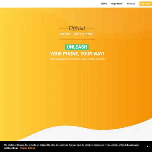 Official Mobile Unlocking