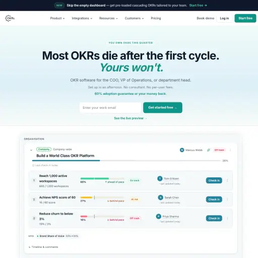 OKRs Tool