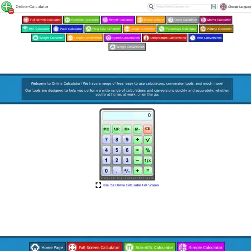 Online Calculator
