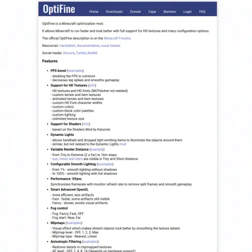 Optifine