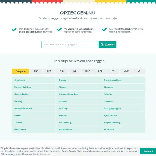 Opzeggen