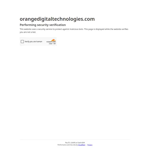 Orange Digital Technologies