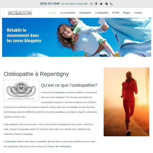 Ostéopathe Repentigny