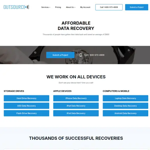 Outsource Data Recovery