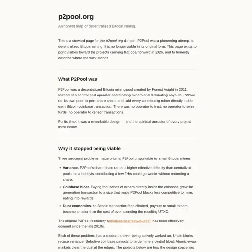 P2Pool.org