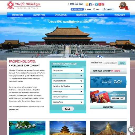 Pacificholidaysinc.com