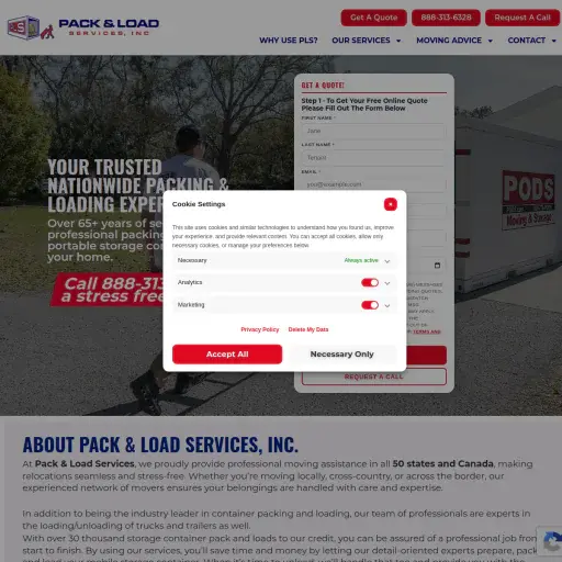 packandloadservices.com