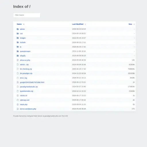 Paradigm Web Studio