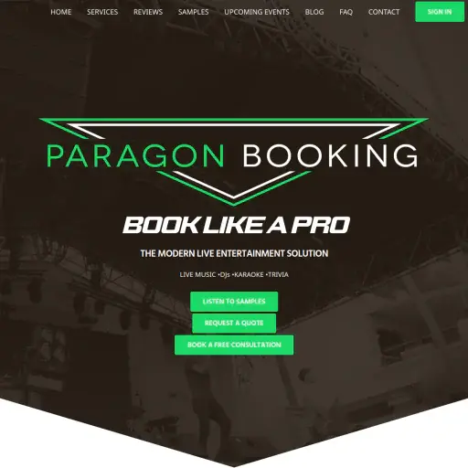 Paragon Booking