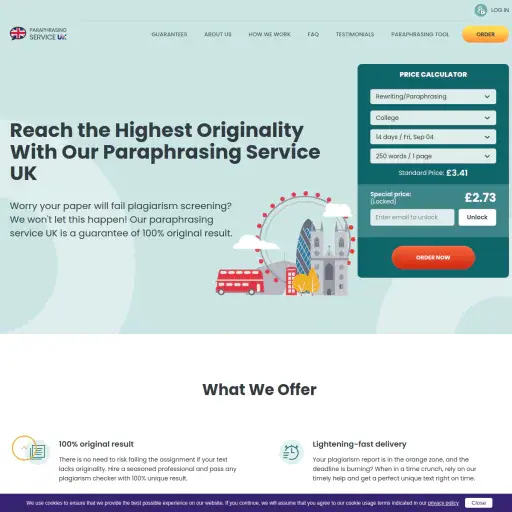 Paraphrasingserviceuk