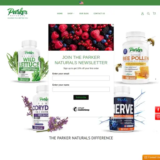 parkernaturals.com