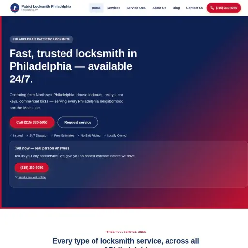 Patrio tlocksmith philadelphia