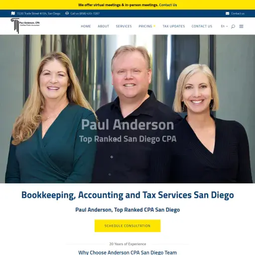 Paul Anderson, CPA