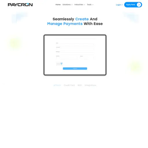 Paycron