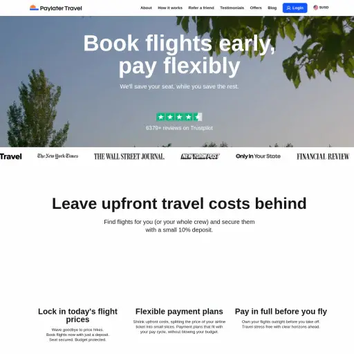 Pay Later Travel