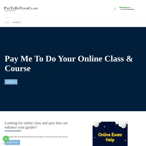 Paytodoyourclass