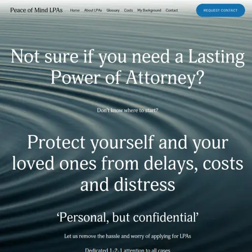 Peace of Mind LPAs