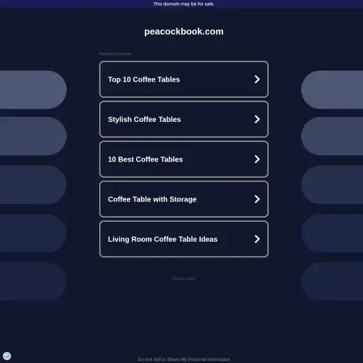 Peacockbook