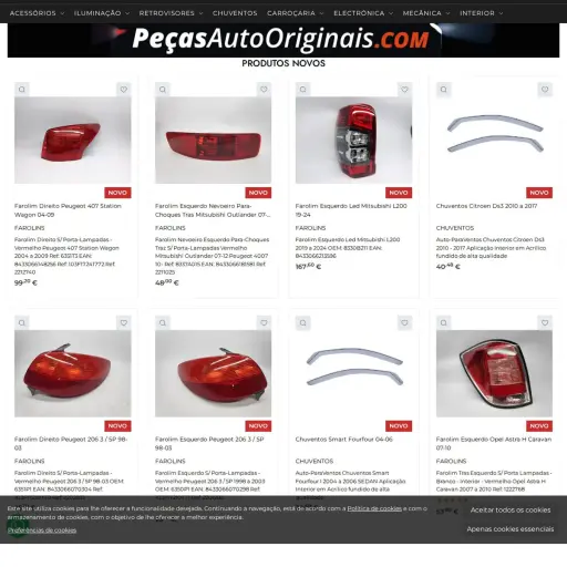 Pecasautooriginais