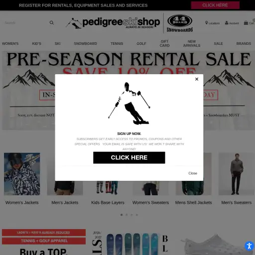 Pedigree Ski Shop