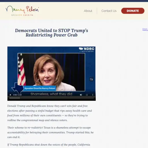 Nancy Pelosi for Congress