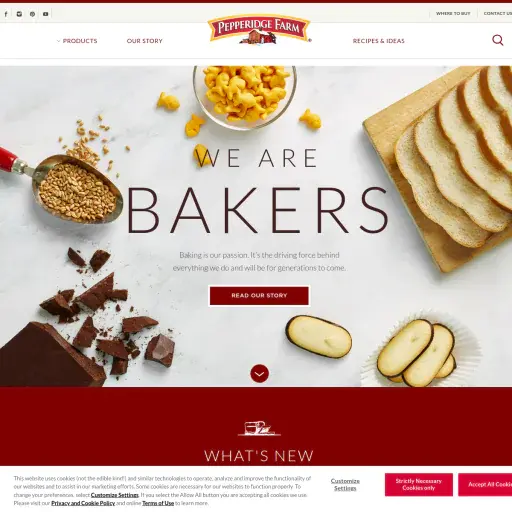 Pepperidgefarm.com