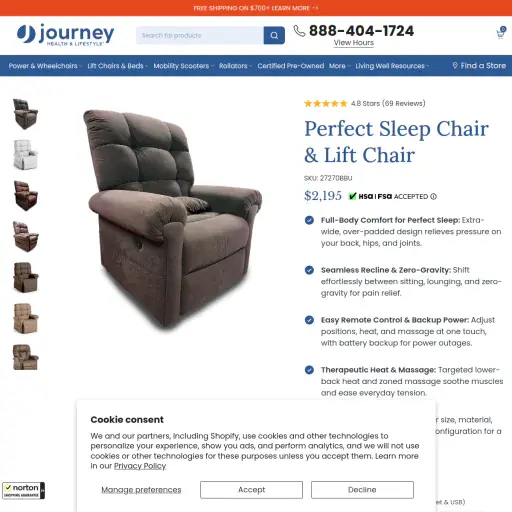 perfectsleepchair.com
