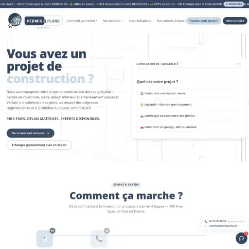 Permis & Plans en Ligne