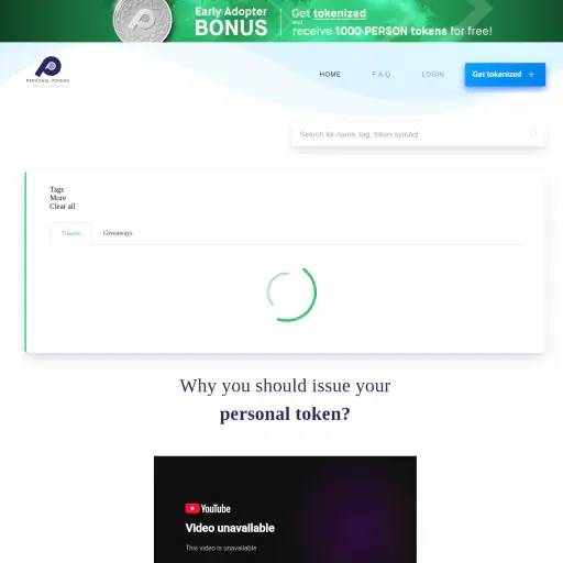 personaltokens.io