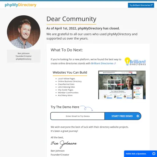 phpMyDirectory
