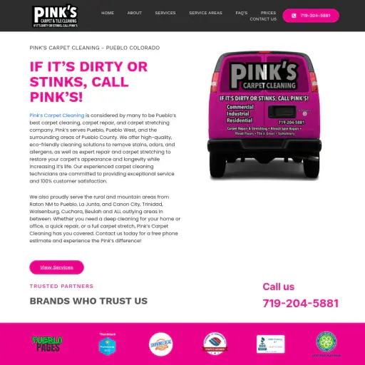 Pink's Carpet Cleaning