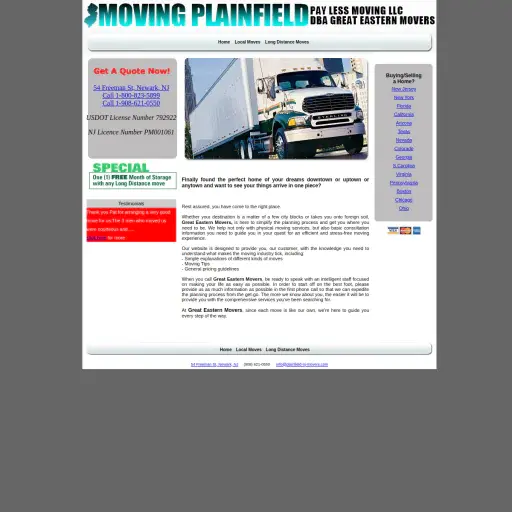 Plainfield NJ Movers
