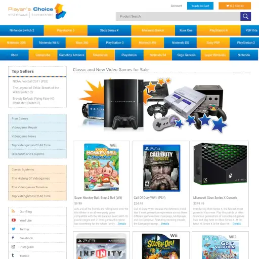 Players Choice Videogames