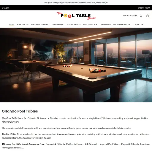 The Pool Table Store