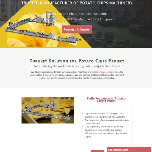 Amisy Potato Chips Machinery