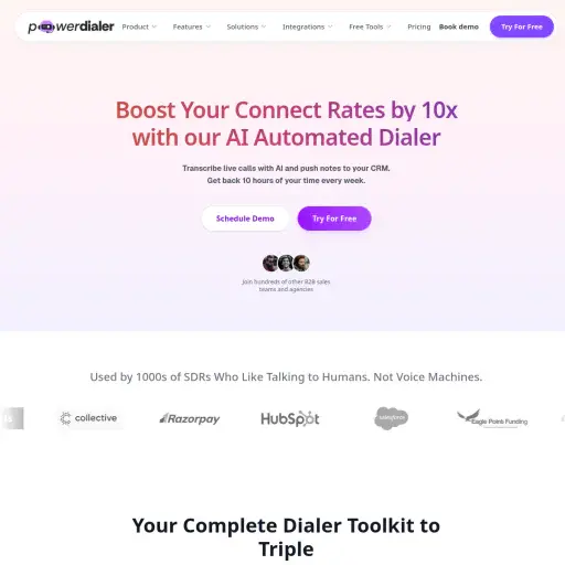 Powerdialer AI | Affordable Parallel and Power Dialer