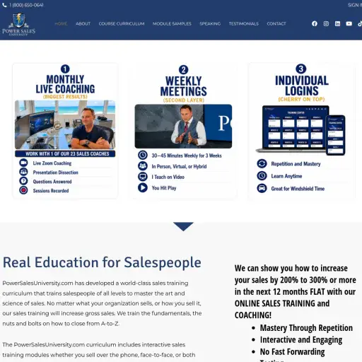 Power Sales University