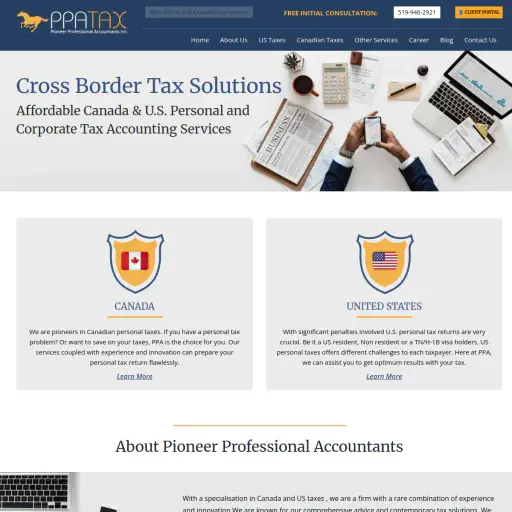 PIONEER PROFESSIONAL ACCOUNTANTS INC.