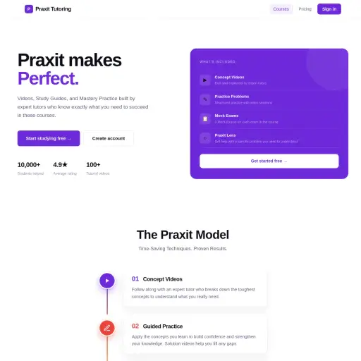Praxit Tutoring