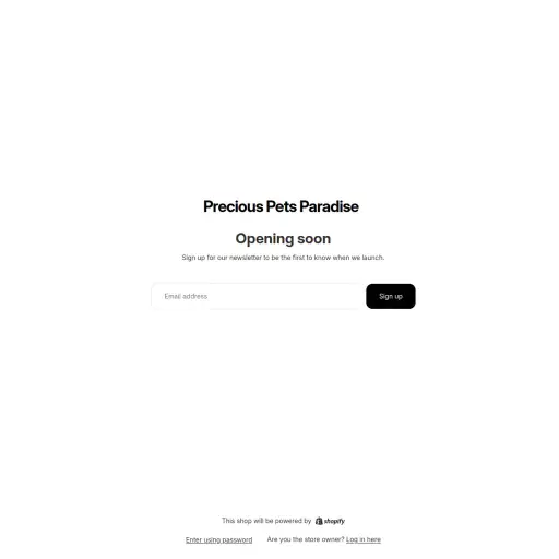 Precious Pets Paradise