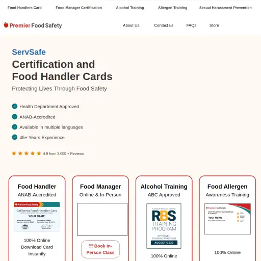 Premier Food Safety