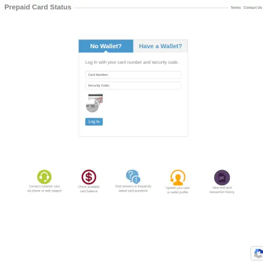 Prepaidcardstatus