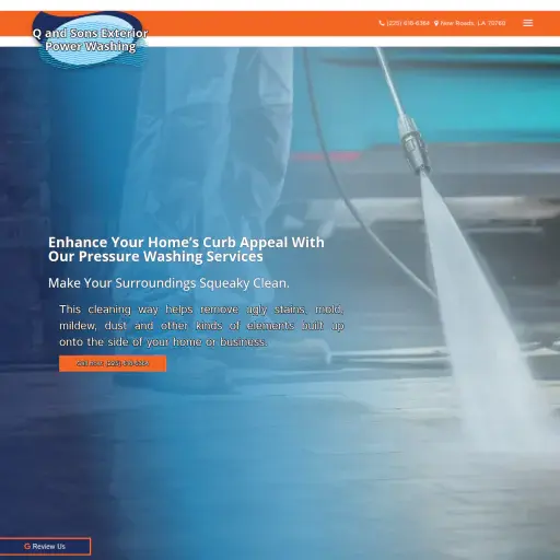 Q and Sons Exterior Power Washing