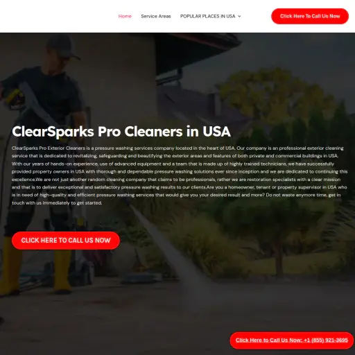 Exterior Cleaning Pressure Washing Services