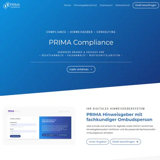 PRIMA Compliance