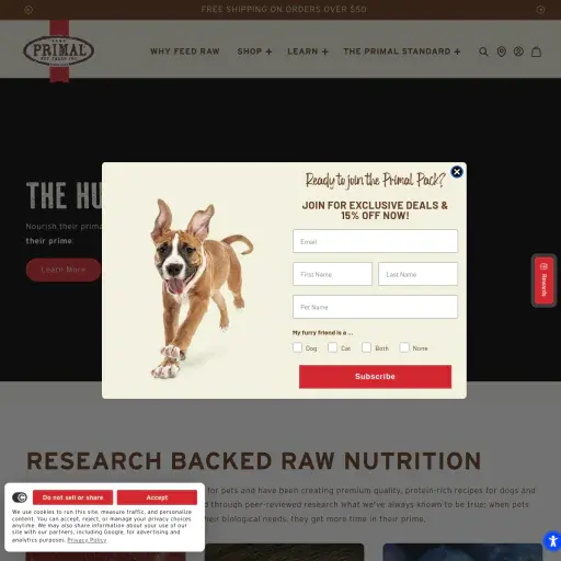 Highest Quality Raw Pet Foods on this Planet
