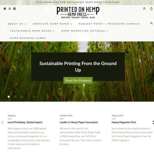 printedonhemp.com